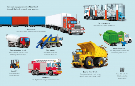 9781805077107 Usborne Great Big Trucks (with Great Big Flaps) [4]