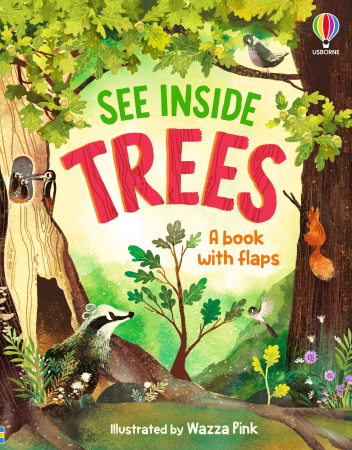Carti cu clapete - 9781836044512 Usborne See Inside Trees