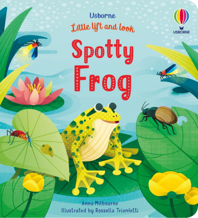 Carti cu clapete - 9781474986052 Usborne Little Lift and Look Spotty Frog