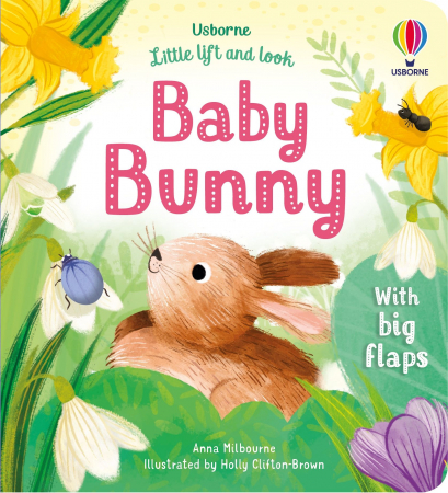 Paște - 9781803701653 Usborne Little Lift and Look Baby Bunny