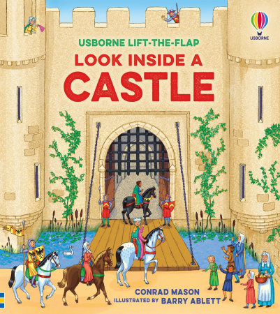Cultura generala - 9781409566175 Usborne Look inside the castle