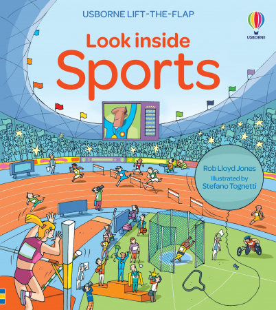Carti cu clapete - 9781409566199 Usborne Look inside Sports