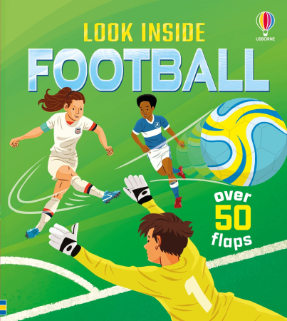 Carti cu clapete - 9781836044581 Usborne Look inside football