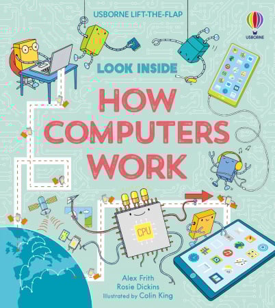 Mijloace de transport - 9781409599043 Usborne Look Inside How Computers Work