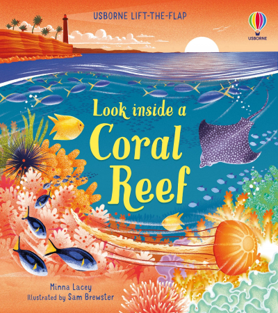 Vietuitoare marine, mari, oceane - 9781474998918 Usborne Look inside a Coral Reef