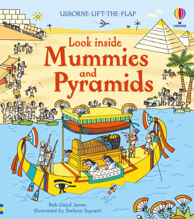 Istorie - 9781409563921 Usborne Look Inside Mummies & Pyramids