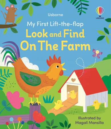 Ferma - 9781803701295 Usborne My First Lift-the-flap Look and Find on the Farm
