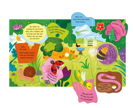 9781835408810 Usborne My First Lift-the-Flap Spot and Say Bugs [2]