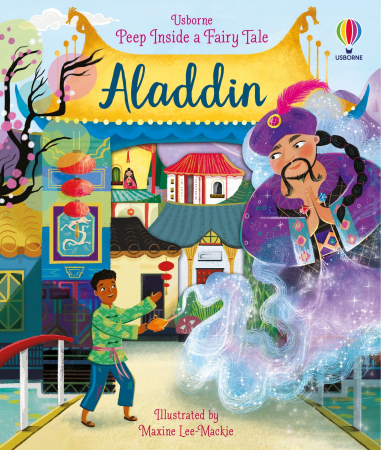 Carti cu clapete - 9781474992244 Usborne Peep Inside a Fairy Tale Aladdin