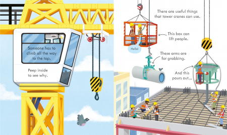 9781803707556 Usborne Peep inside How a Crane Works [3]
