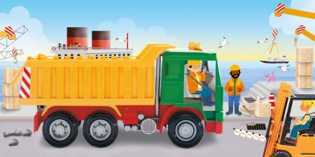9781805316831 Usborne Lift and Look Trucks [4]