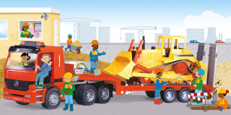9781805316831 Usborne Lift and Look Trucks [6]