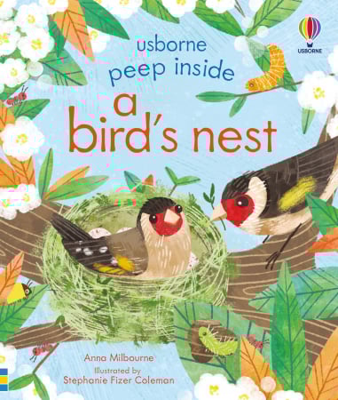 Pasari - 9781474969178 Usborne Peep inside a bird's nest