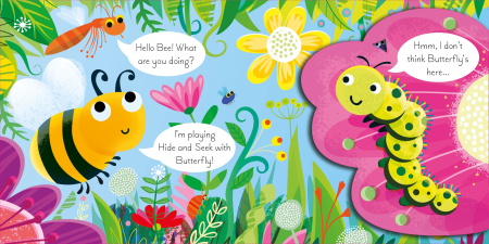 9781474998000  Usborne Play Hide & Seek with Bee [1]