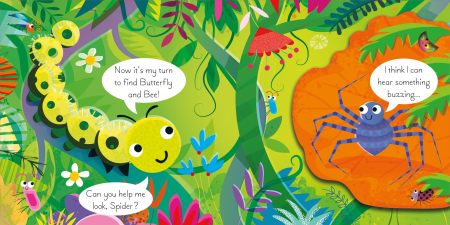9781474998000  Usborne Play Hide & Seek with Bee [3]