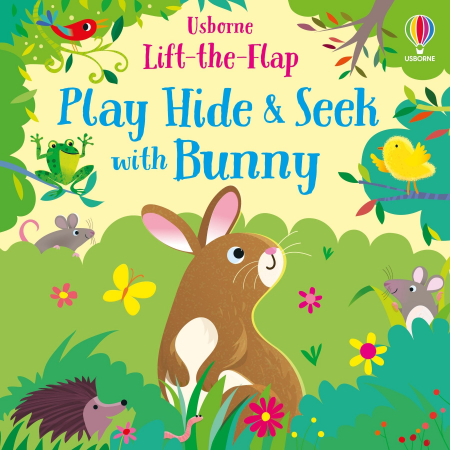 Paște - 9781474985239 Usborne Play Hide & Seek with Bunny
