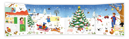 9781836045441 Usborne Poppy and Sam's Lift-the-Flap Christmas with Advent Calendar [7]
