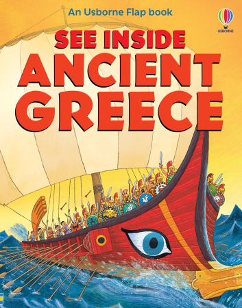 Carti cu clapete - 9781836043980 Usborne See Inside Ancient Greece