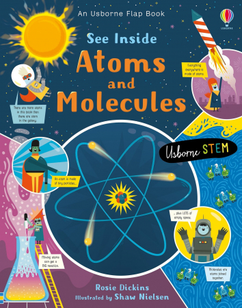 Scoala - 9781474943642 Usborne See Inside Atoms and Molecules