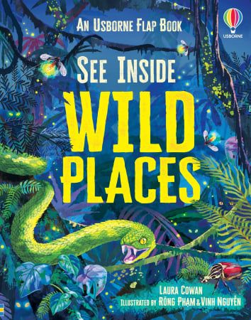 Carti cu clapete - 9781805315551 Usborne See inside Wild Places