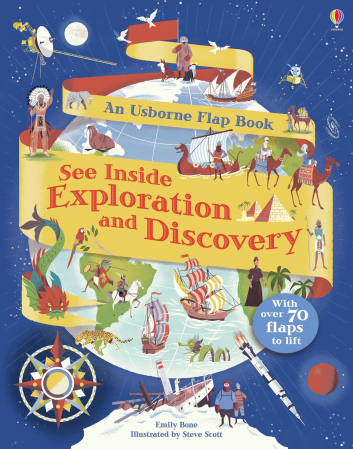 Istorie - 9781409563976 Usborne See Inside Exploration and Discovery