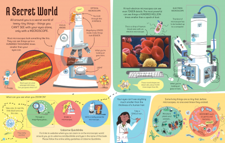9781474986151 Usborne See Inside the Microscopic World [3]