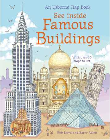 Istorie - 9780746097755 Usborne See Inside Famous Buildings