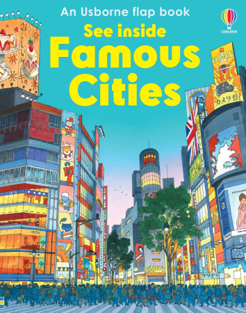 Carti cu clapete - 9781409599180 Usborne See Inside Famous Cities