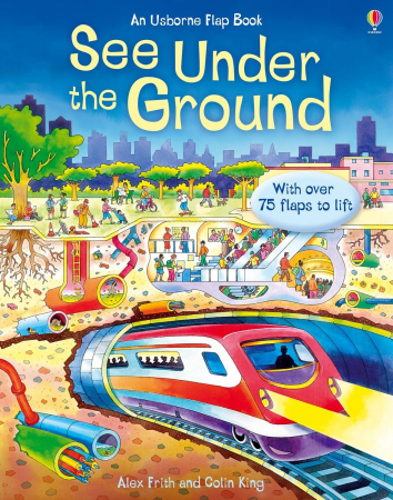 TEME populare - 9780746077702 Usborne See Under the Ground