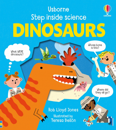 Dinozauri - 9781805079620 Usborne Step Inside Science: Dinosaurs