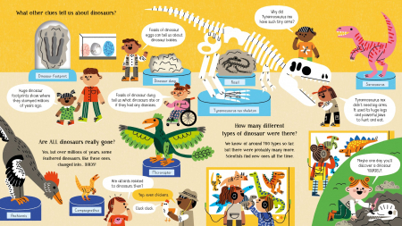 9781805079620 Usborne Step Inside Science: Dinosaurs [3]