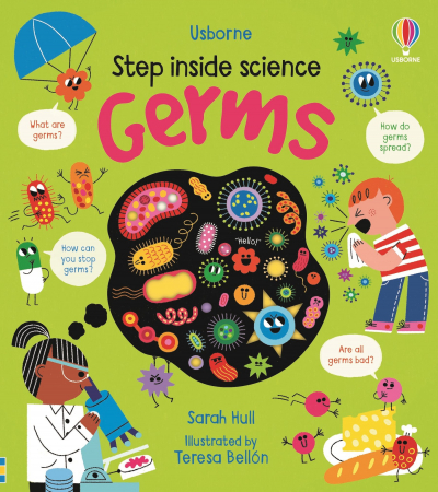 Enciclopedii - 9781474998734 Usborne Step Inside Science: Germs