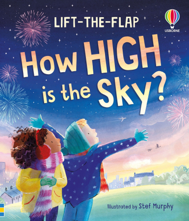 Carti cu clapete - 9781835408599 Usborne How high is the sky?