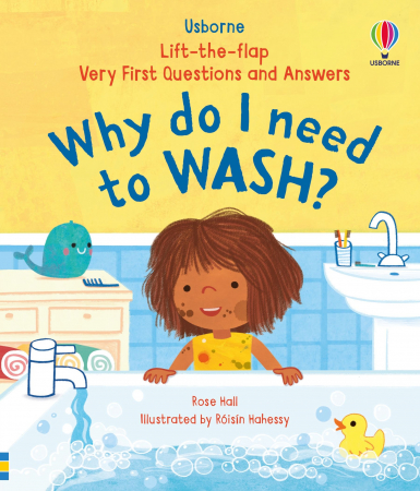 Carti cu clapete - 9781803701950 Usborne Why do I need to wash?