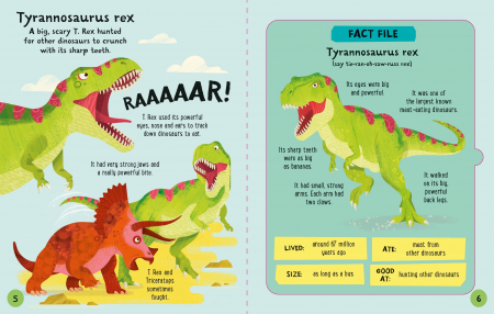 9781805076667 Usborne Slot-together Dinosaurs Book [3]