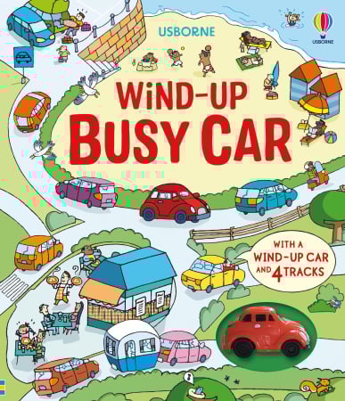 Carti cu jucarie - 9781836044338 Usborne Wind-up Busy Car