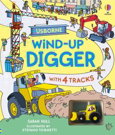 Carti cu jucarie - 9781836040347 Usborne Wind-up Digger