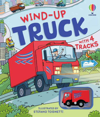 Carti cu jucarie - 9781836040361 Usborne Wind-up Truck