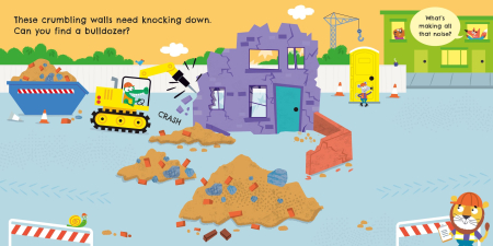 9781836045984 Usborne Trucks and Diggers Magnet Book [2]