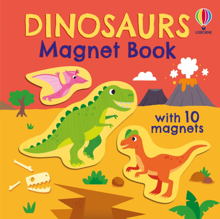 Carti copii - 9781836047179 Usborne Dinosaurs Magnet Book