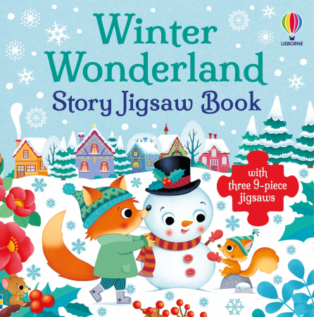 Craciun - 9781835409220 Usborne Winter Wonderland Story Jigsaw Book