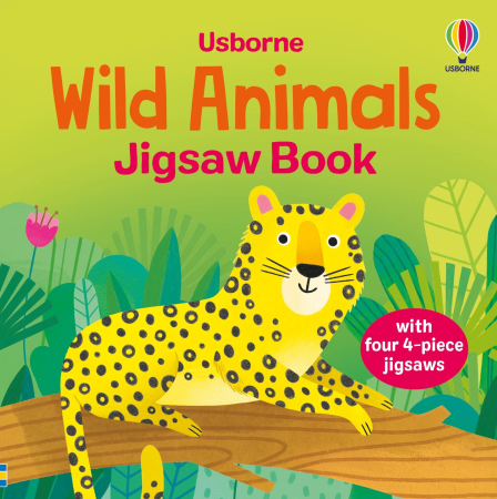 Activitati Usborne - 9781835409237 Usborne Wild Animals Jigsaw Book