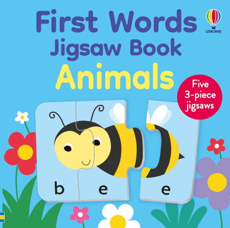 TEME populare - 9781803704906 Usborne First Words Jigsaw Book: Animals