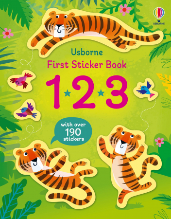Activitati Usborne - 9781803702780 Usborne First Sticker Book 123