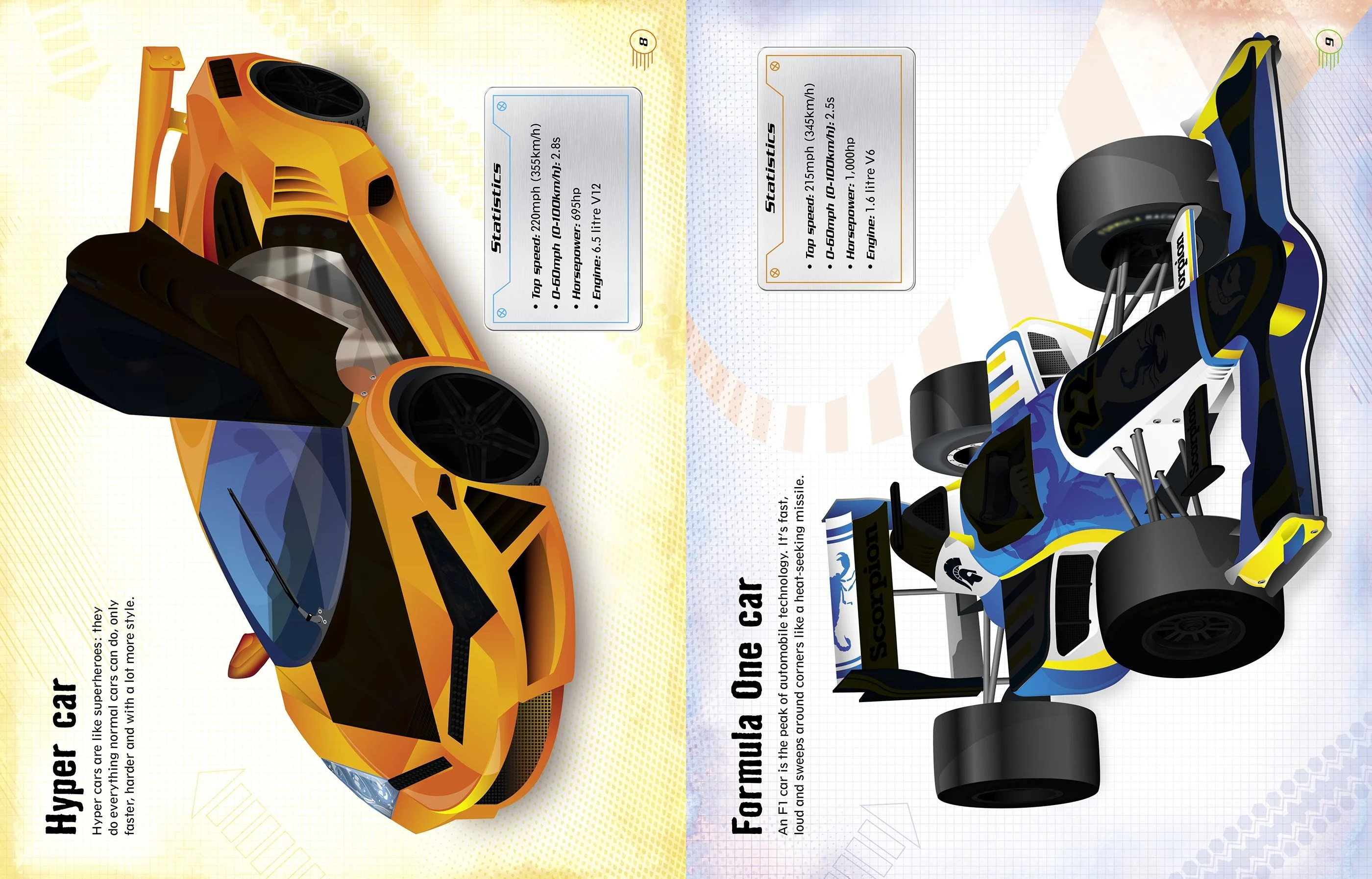 9781409555384 Usborne Build your own Cars Sticker book [2]