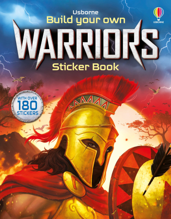 Stickers - 9781835407356 Usborne Build Your Own Warriors Sticker Book