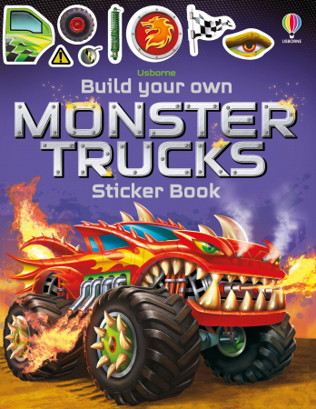 Stickers - 9781474937504 Build Your Own Monster Trucks Sticker Book