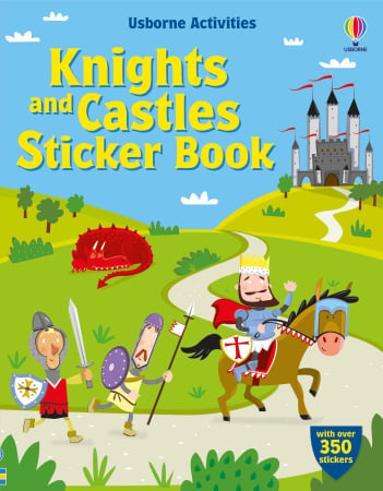 Cavaleri si soldati - 9781836041115 Usborne Knights and Castles Sticker Book
