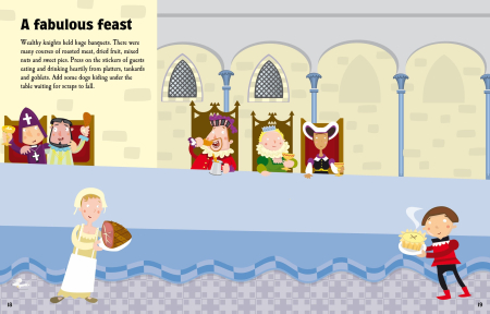 9781836041115 Usborne Knights and Castles Sticker Book [3]