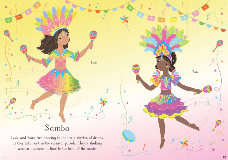 9781474981170 Usborne Little Sticker Dolly Dressing Carnival [4]